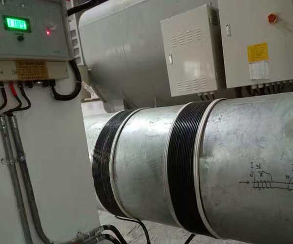 重庆长安汽车厂广谱感应水处理器安装实例